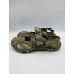 Merrell Azura Size 6 Wrap Closed Toe Hiking Comfort Sport Sandal Black‎ J35318